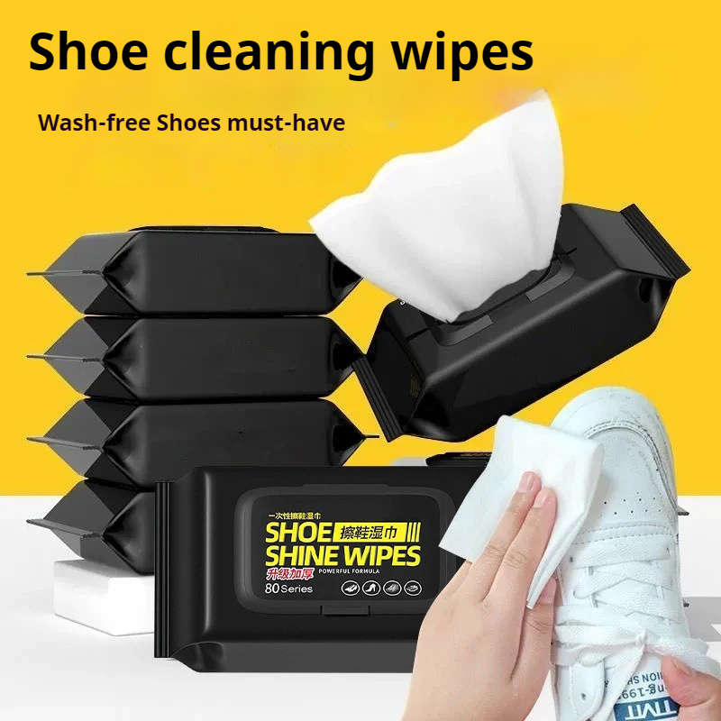 Sneaker Care Wipes - 휴대용 야외 신발 클리너 물티슈 강력한