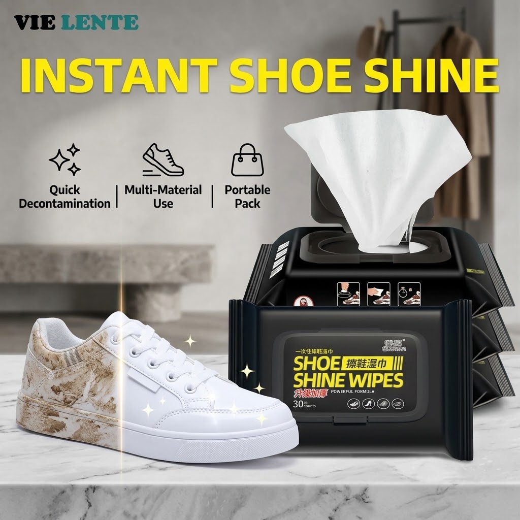 Sneaker Care Wipes - 일회용 신발 세정 티슈, 즉석 운동화