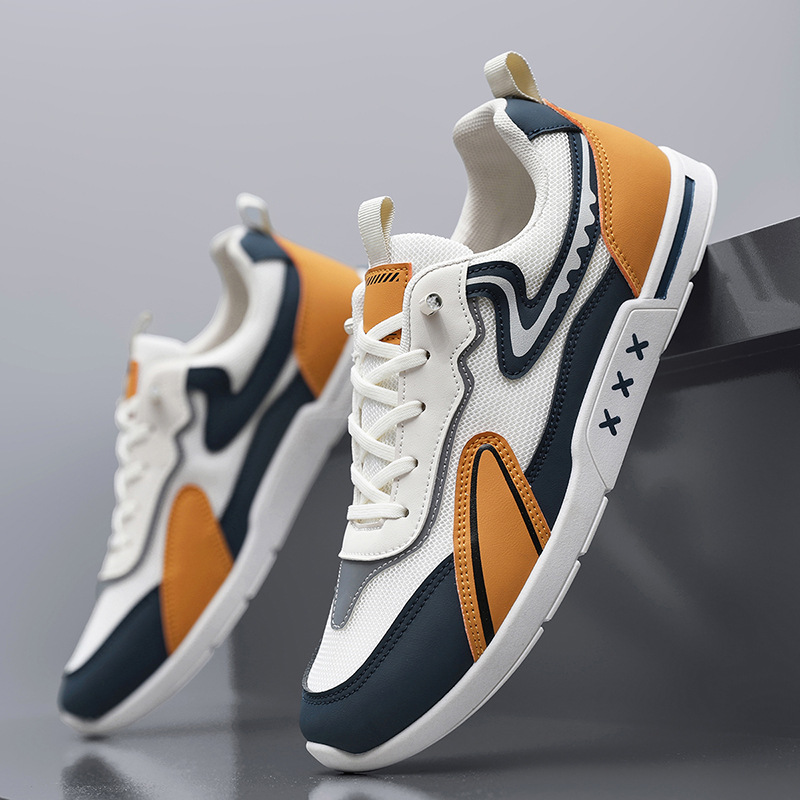 가벼운 럭셔리 가을 남성 신발 홍콩 스타일 로우탑 스니 - Sneaker Career 리뷰 및 가격