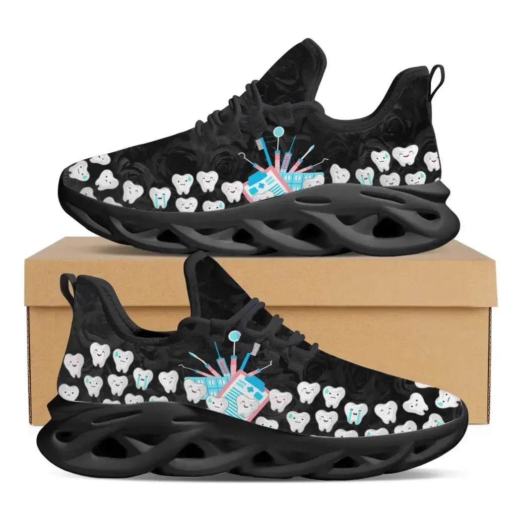 여성 플랫폼 스니커즈 귀여운 만화 치아 프린트 캐주얼  - Sneaker Career 리뷰 및 가격