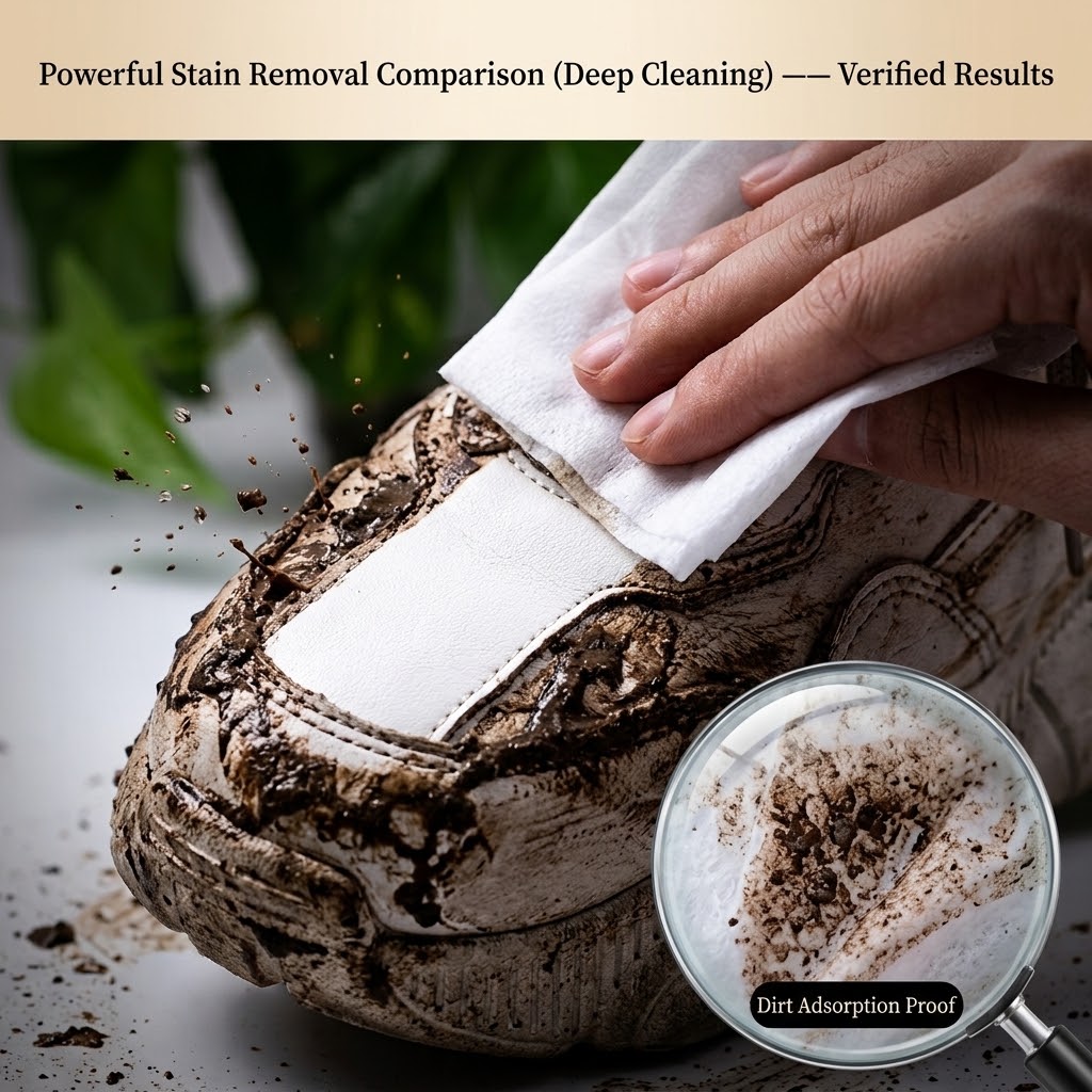 일회용 신발 세정 티슈, 즉석 운동화 클리너, 흰색 신 - Sneaker Care Wipes 리뷰 및 가격