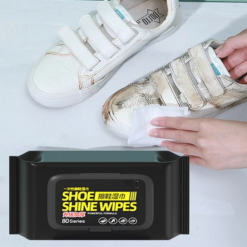 새로운 강력한 일회용 운동화 클리닝 휴대용 야외 신발  - Sneaker Care Wipes 리뷰 및 가격