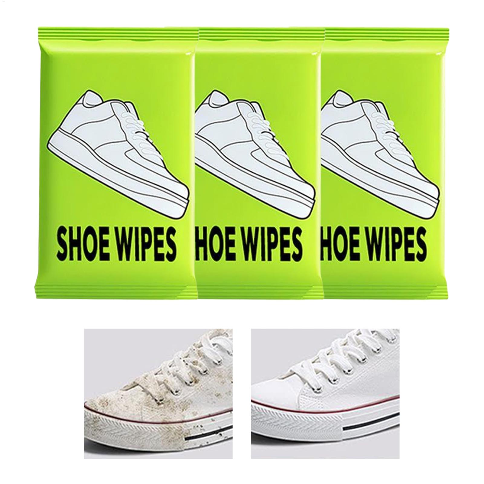 3개입 신발 빠른 세척 물티슈 휴대용 흰색 신발 청소  - Sneaker Care Wipes 리뷰 및 가격