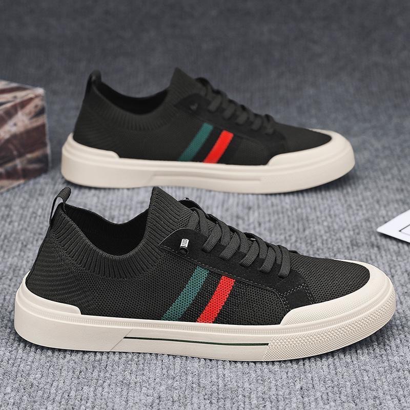 여름 남성 신발새로운 통기성 캔버스 신발한국 스타일은  - Sneaker Career 리뷰 및 가격