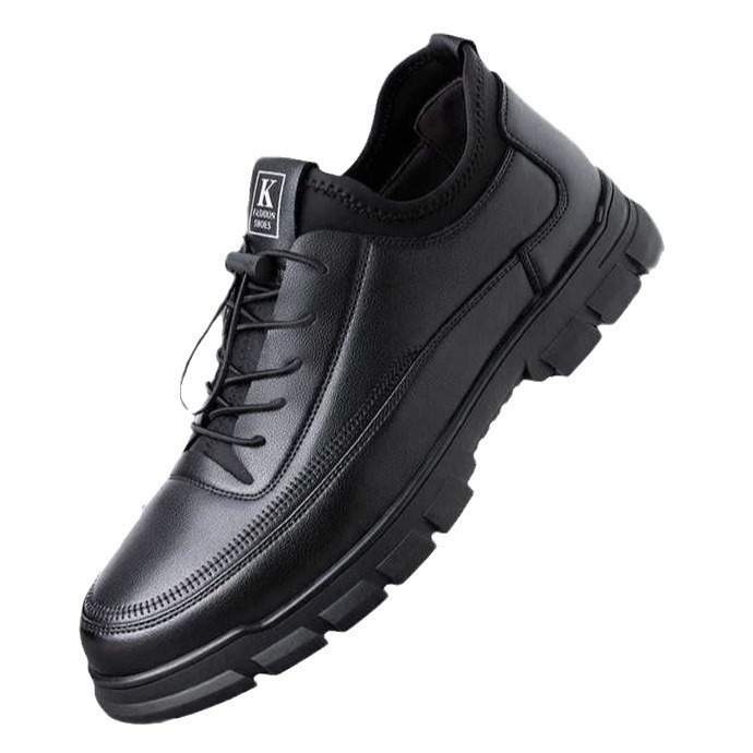남성용 블랙 인조 가죽 따뜻한 플리스 안감 레이스업 스 - Sneaker Career 리뷰 및 가격